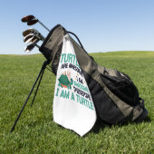 Meeresschildkröten Schildkröten Golfhandtuch (Gras)