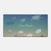 Meeresschildkröten Schreibtischunterlage (Vorderseite)