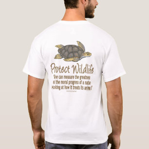Meeresschildkröten schützen T-Shirt