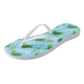 Meeresschildkröten schwimmen am Ocean Reef Badesandalen (Schrägansicht)