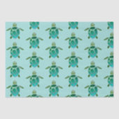 Meeresschildkröten Seidenpapier (Vorderseite)