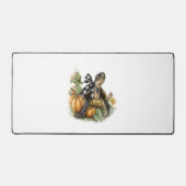 Meeresschildkröten Shirt Tiere Herbst Kürbis Schreibtischunterlage (Vorderseite)