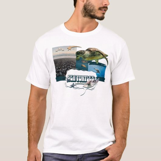 Meeresschildkröten T-Shirt (Vorderseite)