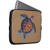 Meeresschildkröten-Tablette/Laptop-Hülle Laptopschutzhülle (Vorne Rechts)