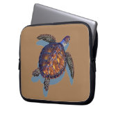 Meeresschildkröten-Tablette/Laptop-Hülle Laptopschutzhülle (Vorderseite Links)