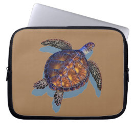 Meeresschildkröten-Tablette/Laptop-Hülle Laptopschutzhülle