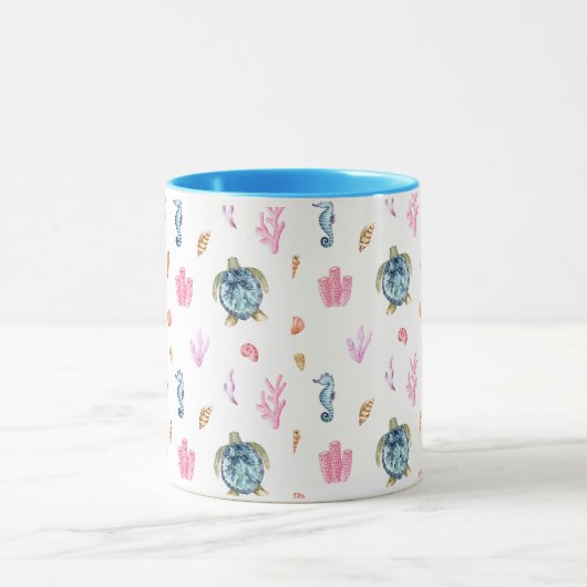 Meeresschildkröten-Tasse Tasse (Zentrum)