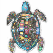 Meeresschildkröten Thunder_Cove Aufkleber (Vorderseite)