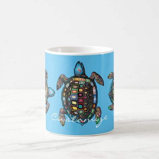 Meeresschildkröten Thunder_Cove Kaffeetasse (Mittel)