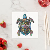Meeresschildkröten Thunder_Cove Serviette (Beispiel)