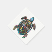 Meeresschildkröten Thunder_Cove Serviette (Ecke)