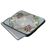 Meeresschildkröten u. Kelp-Laptop-Hülse 15 Zoll Laptopschutzhülle (Vorne Knopf)