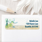 Meeresschildkröten- und -herzen-Strand-Adresse (Insitu)