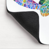 Meeresschildkröten vom Ozean Mousepad (Ecke)