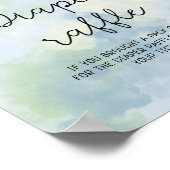 Meeresschildkröten - Windelraffinplakat Poster (Ecke)