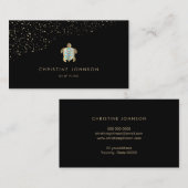 Meeresschildkrötendesign Visitenkarte (Vorne/Hinten)