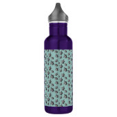 Meeresschildkrötenmannschaft Edelstahlflasche (Links)