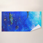 MeeresschildkrötenWIND AUF DEM WASSER Badehandtuch (Badehandtuch)