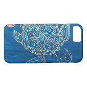 Meeresschildkrötetelefonkasten Case-Mate iPhone Hülle (Rückseite (Horizontal))