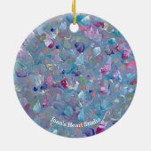 Meeresschmuck Keramik Ornament (Hinten)
