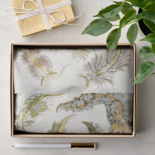 Meeresschnecken, Schnecken von Ernst Haeckel, Vint Seidenpapier
