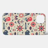 Meeresschutzmuster Case-Mate iPhone Hülle (Rückseite (Horizontal))