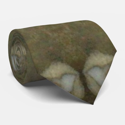 Meeressediment Gemstone Boxed Muster Krawatte (Gerollt)