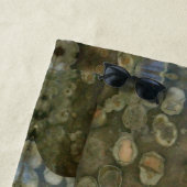 Meeressediment Gemstone Boxed Muster Strandtuch (Beispiel)