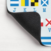 Meeressignale Mousepad (Ecke)