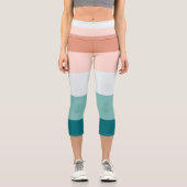 Meeresspiegel Capri Leggings (Vorderseite)