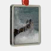 Meeresspray Ornament Aus Metall (Rechts)