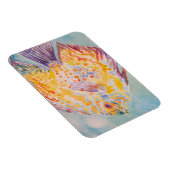 Meeresstrand Aquarell Magnet (Rechte Seite)