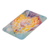 Meeresstrand Aquarell Magnet (Linke Seite)