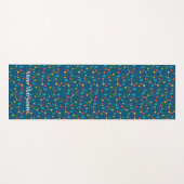 Meeresstrand mit Seestern, Muscheln und Kies Yogamatte (Vorderseite (Horizontal))