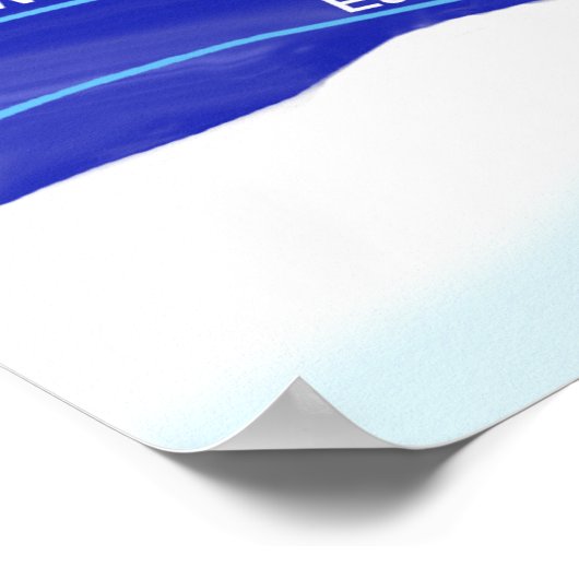 Meeresströmungen Poster (Ecke)