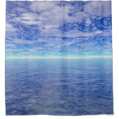 Meeressturm Duschvorhang (Vorderseite)