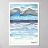 Meeressturm Poster (Vorne)