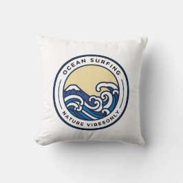 Meeressurfing Nature Vibes only Kissen