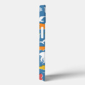 Meeressymbole Muster Case-Mate iPhone Hülle (Rückseite / Rechts)