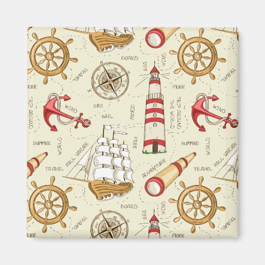 Meeresszene Magnet (Vorne)