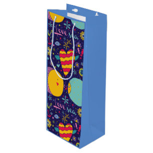 Meeresthema Anchor Fisch Starfish Seepferd Geschenktüte Für Weinflaschen