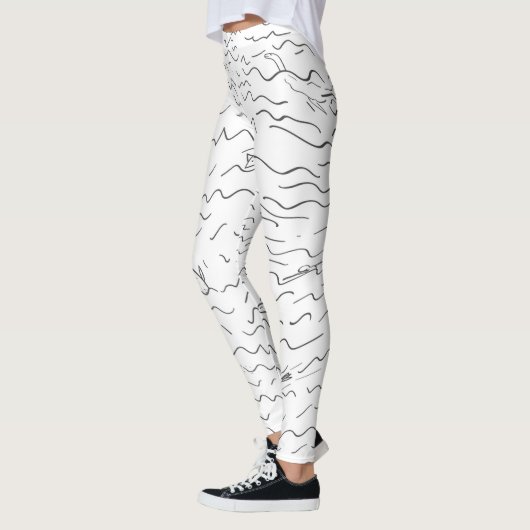 Meeresthema Leggings (Links)