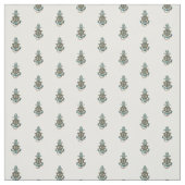 Meeresthema Nautic Green Anchor Boating Marine Stoff (Muster)