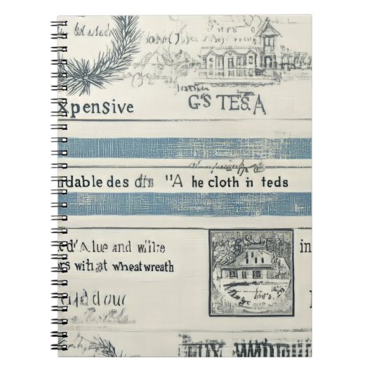 Meeresthema-Notebook Notizblock (Vorderseite)