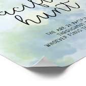 Meeresthema - Schnuller Jagen Kinderduschenspiel Poster (Ecke)