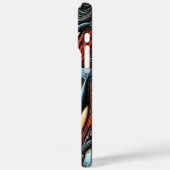 Meerestiefen: Wale im Fluss Case-Mate iPhone Hülle (Rückseite / Links)