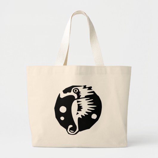 Meerestier Jumbo Stoffbeutel (Vorne)