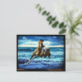 Meerestier Postkarte (Stehend Vorderseite)