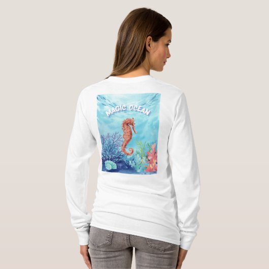 Meerestier T-Shirt (Schwarz voll)