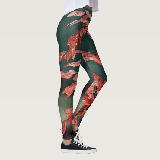 Meerestiere Abstrakt Leggings (Rechts)